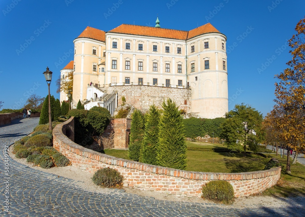 Mikulov Castle, South Moravia, Czech Republic