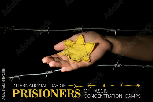 Poster for International Day of Prisoners of Fascist Concentration Camps photo