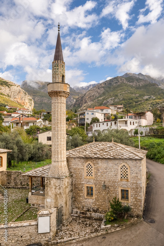 Omerbasha Mosque in Stari Bar town, Montenegro.