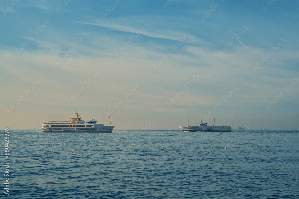 ferryboat in the bosphorus