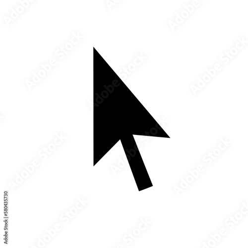 Free Download Black arrow icon. Cursor. Modern simple arrow illustration - GFXLoad