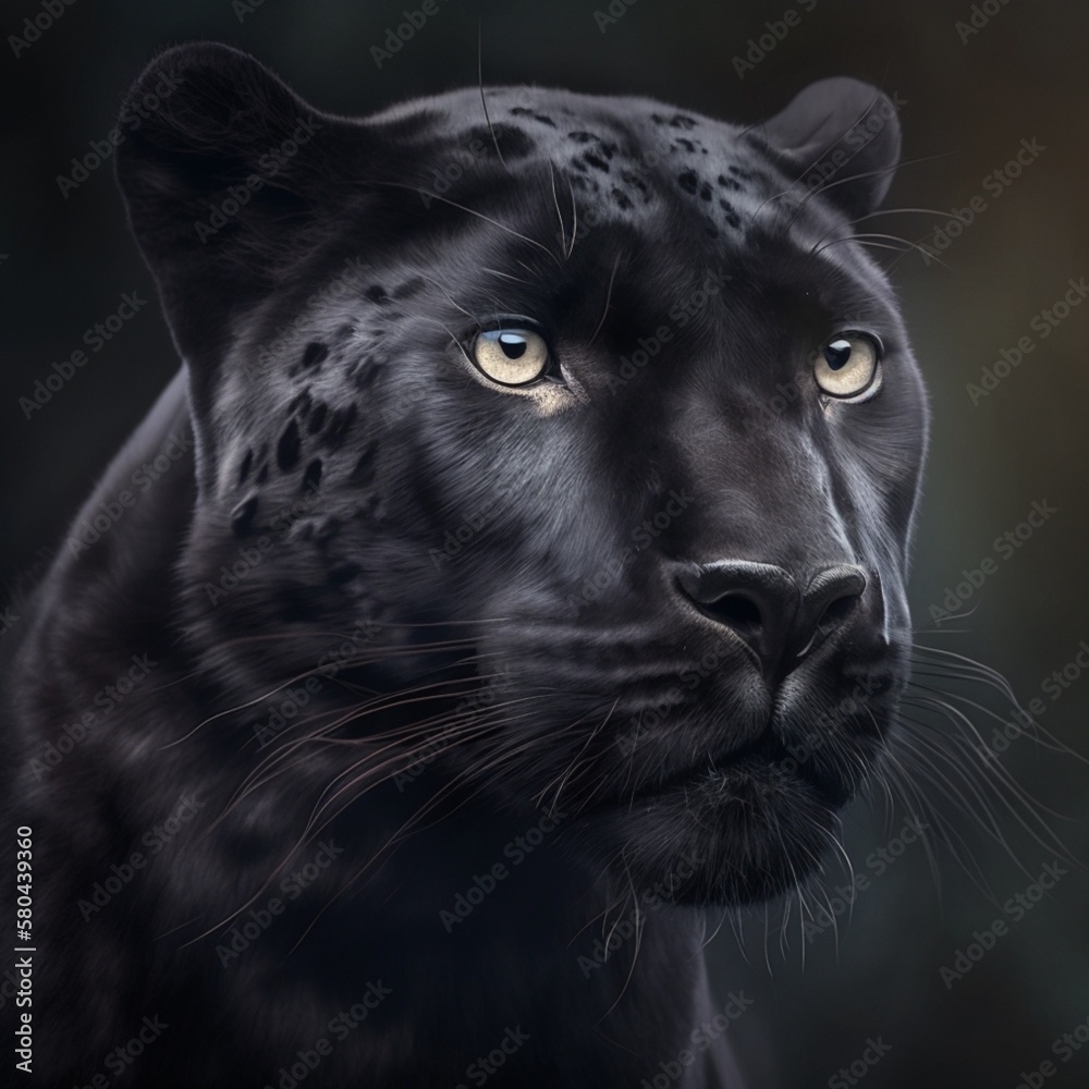 Black Panther portrait