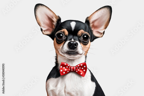 Dog in bow tie © Andreas