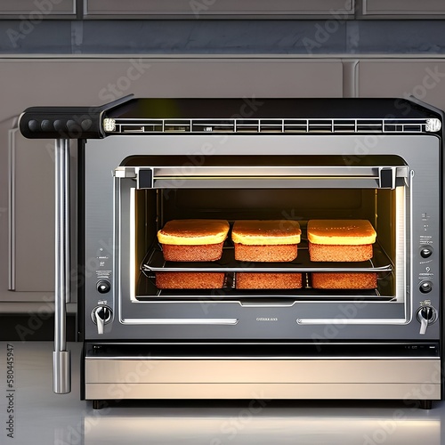 A toaster oven is a great appliance for small kitchens 