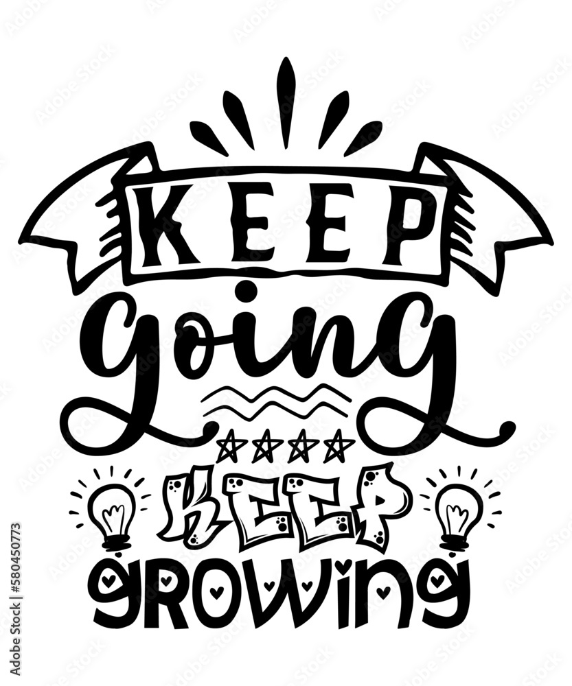 Obraz premium Positive Quotes SVG Design