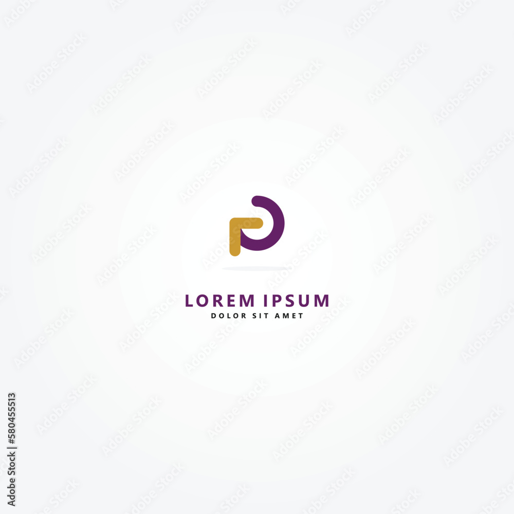 Letter P logo design, creative monogram inspiration template Letter P logo design, creative monogram inspiration template