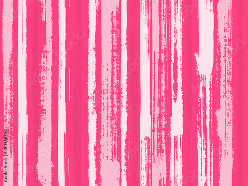 Uneven ink hatch vertical lines textile pattern.