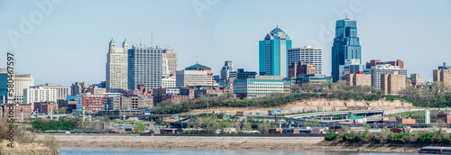 Kansas City skyline panorama