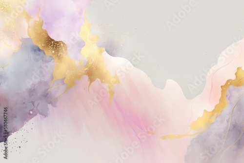Pastel colours watercolor texture Generative AI technology