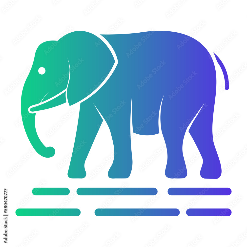 Fototapeta premium zoo icon