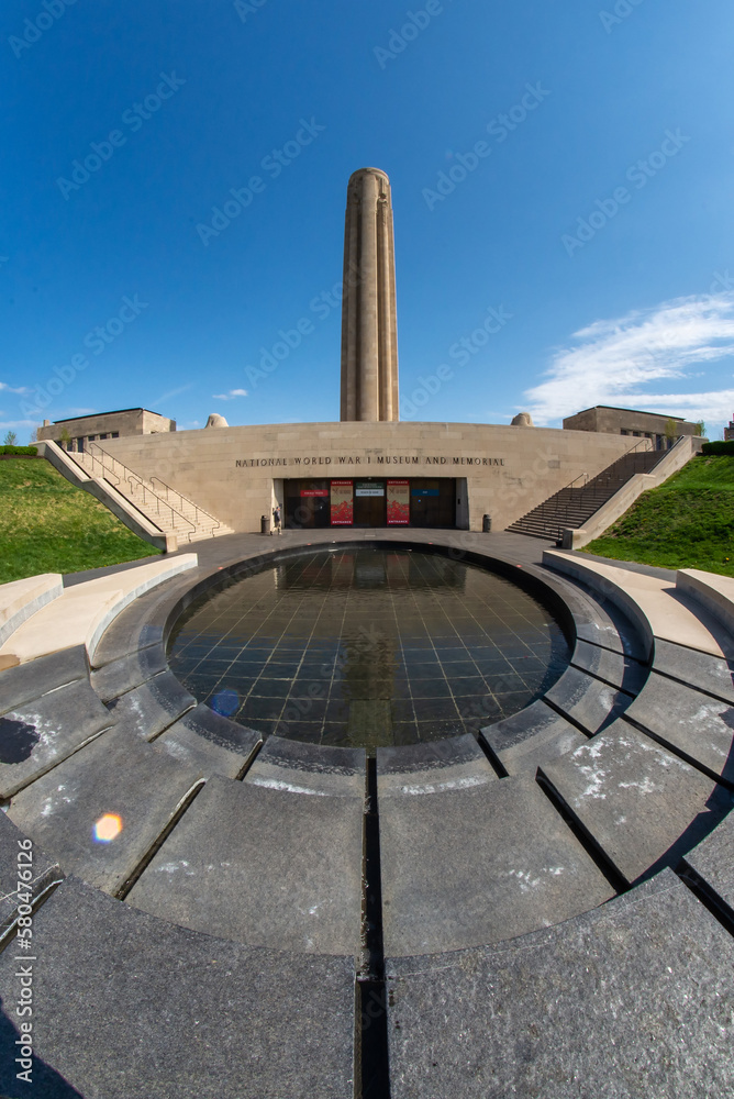  Kansas City World War I Liberty Memorial and Museum constructed in 1926
