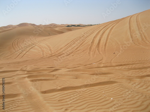 sand dunes in the desert