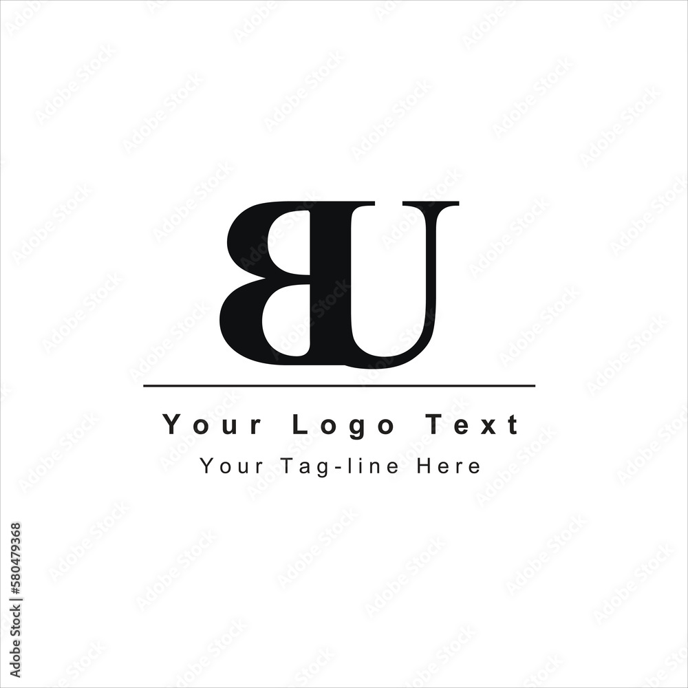 creative modern initial BU UB B U creative modern initial BU UB B U