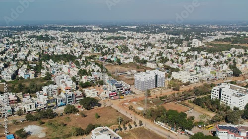 Aerial view of mysore building photo