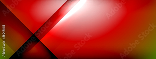 Light and shadow squares and lines abstract background