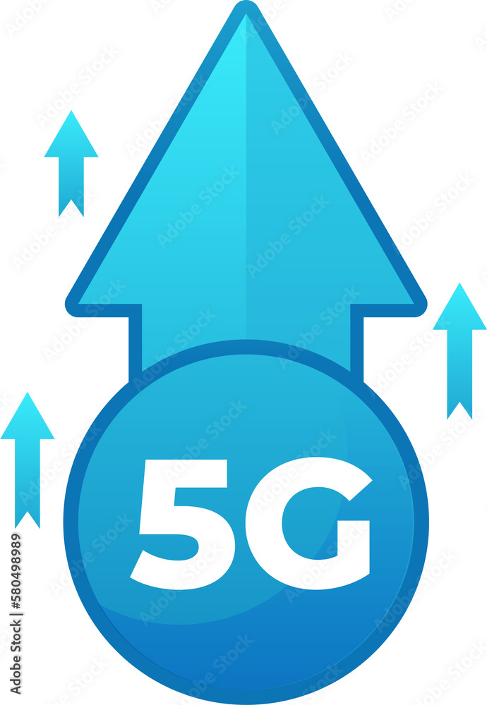 Mobile wireless 5th generation technology icon element illustration. 5G wireless network technology concept Mobile wireless 5th generation technology icon element illustration. 5G wireless network technology concept