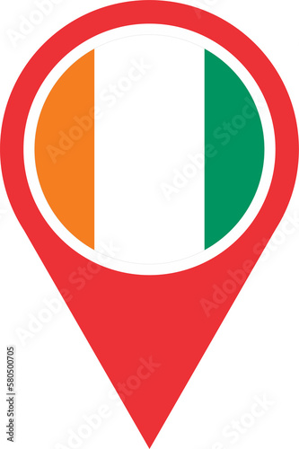 Pin mark location of Cote d'Ivoire 2023031179 Free Download Pin mark location of Cote d'Ivoire 2023031179 - GFXLoad