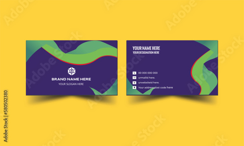 Excellent Luxury business card, Elegant business card, Vector business card and template, Clean and simple layout, Personal use business card. Futuristic modern business card.