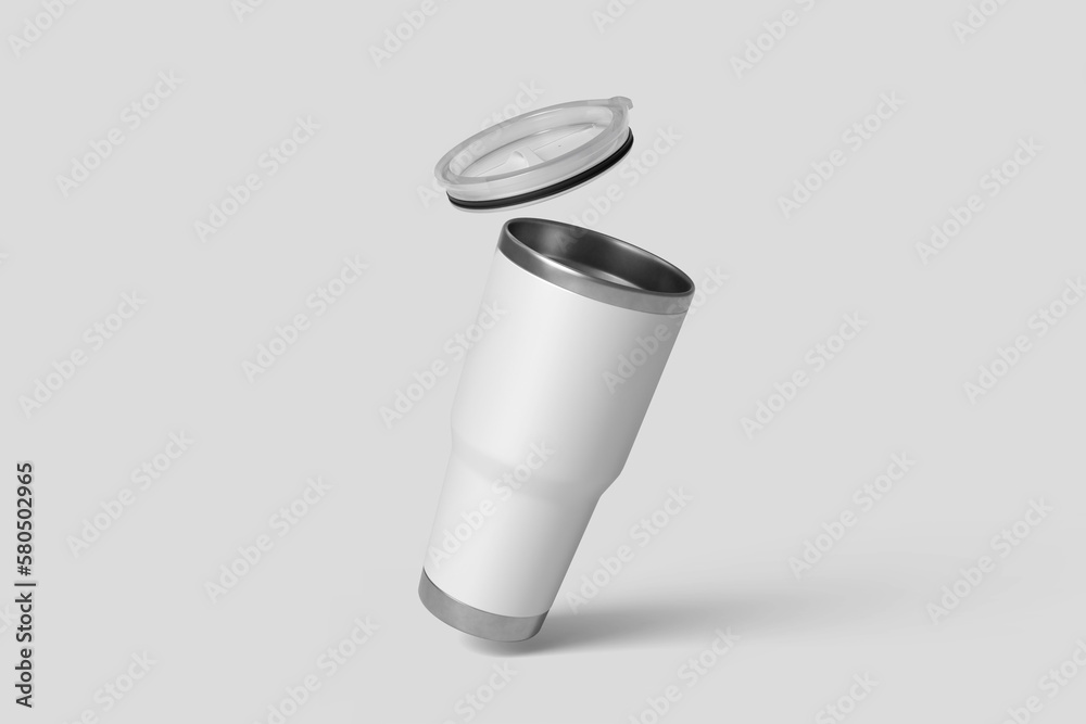 Blank tumbler mockup Stock Illustration Adobe Stock