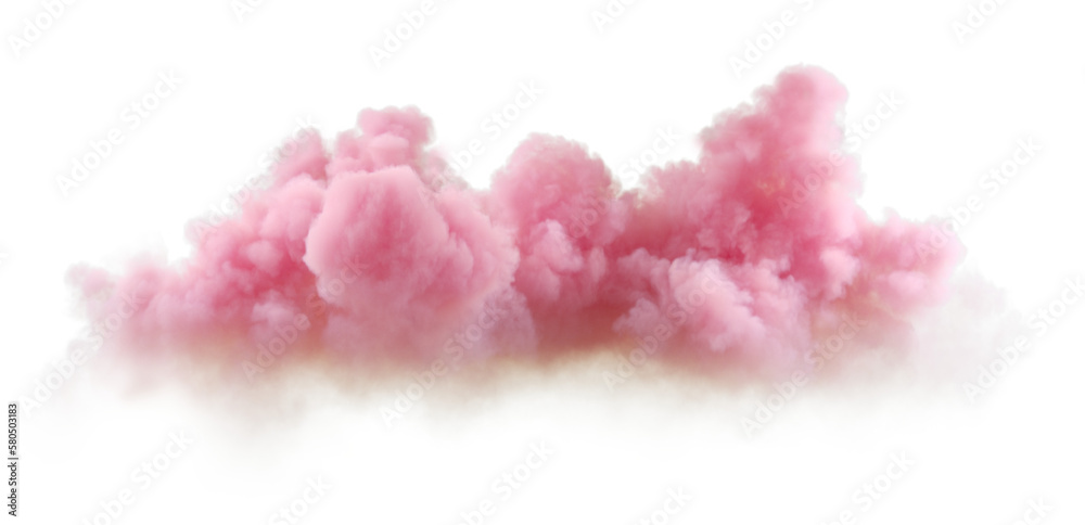 Evening clouds explode freedom realistic shapes 3d rendering png