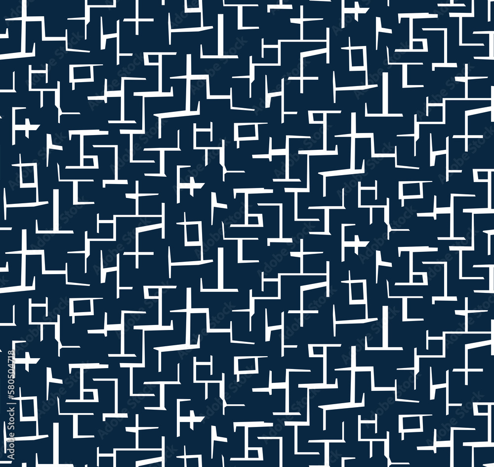 Seamless geometric pattern, modern print. Seamless geometric pattern, modern print.