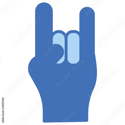 punk and rock hand gesture