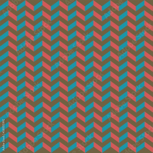 Retro pattern abstract background. Vintage background. Seamless geometric pattern. © Naphak