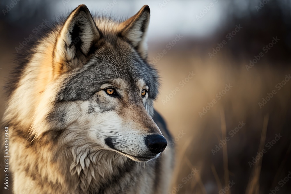 canis lupus, canis lupus, gray wolf. Generative AI canis lupus, canis lupus, gray wolf. Generative AI