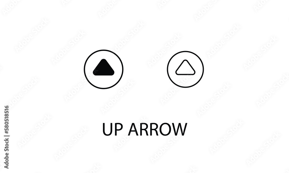 Up arrow double icon design stock illustration Up arrow double icon design stock illustration