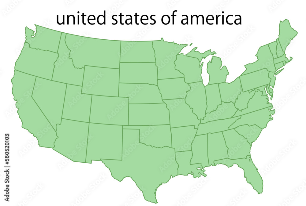 Fototapeta premium アメリカ アメリカ 地図 アイコン