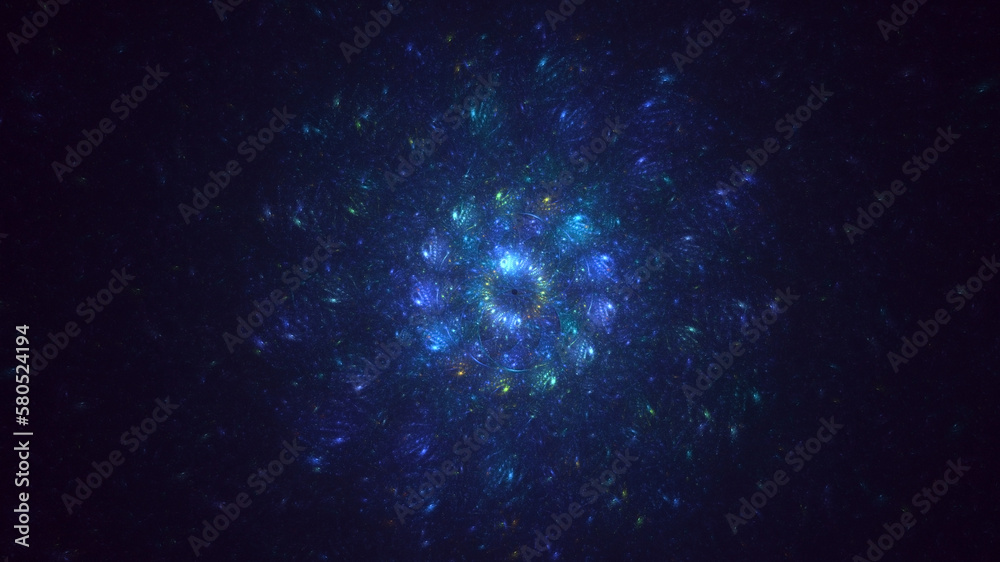 3D rendering abstract circle light background 3D rendering abstract circle light background