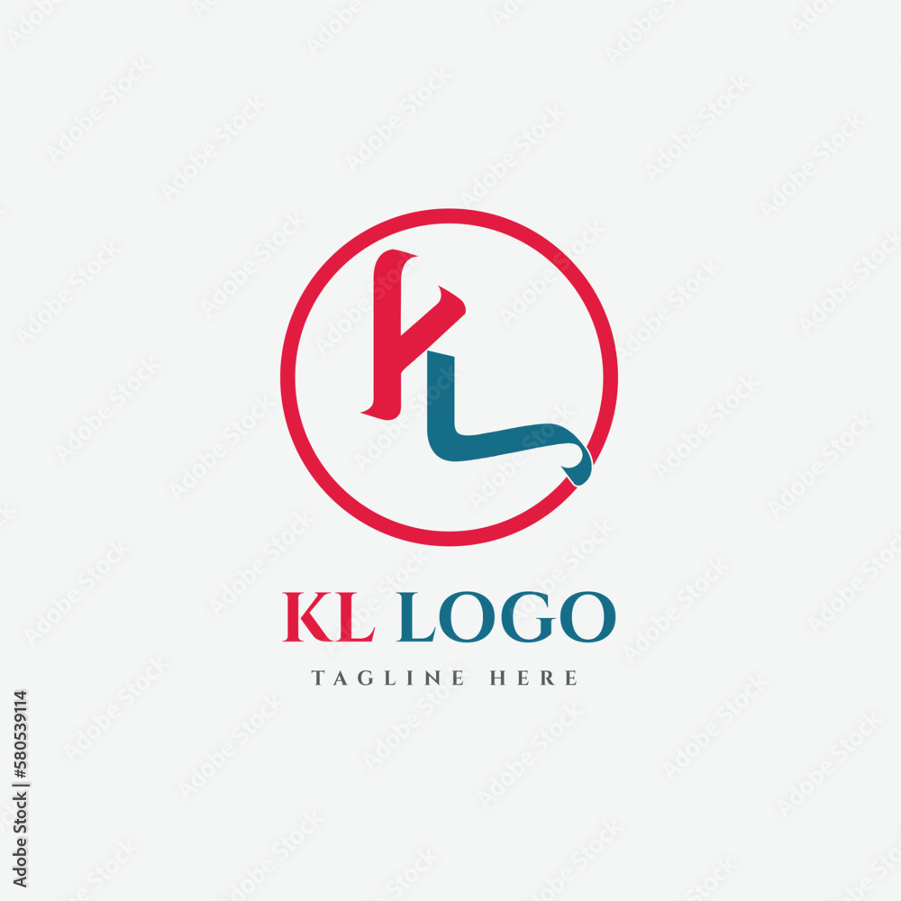 KL or LK letter logo, attractive Unique creative modern Abstract KL or K L Logo Design Vector KL or LK letter logo, attractive Unique creative modern Abstract KL or K L Logo Design Vector