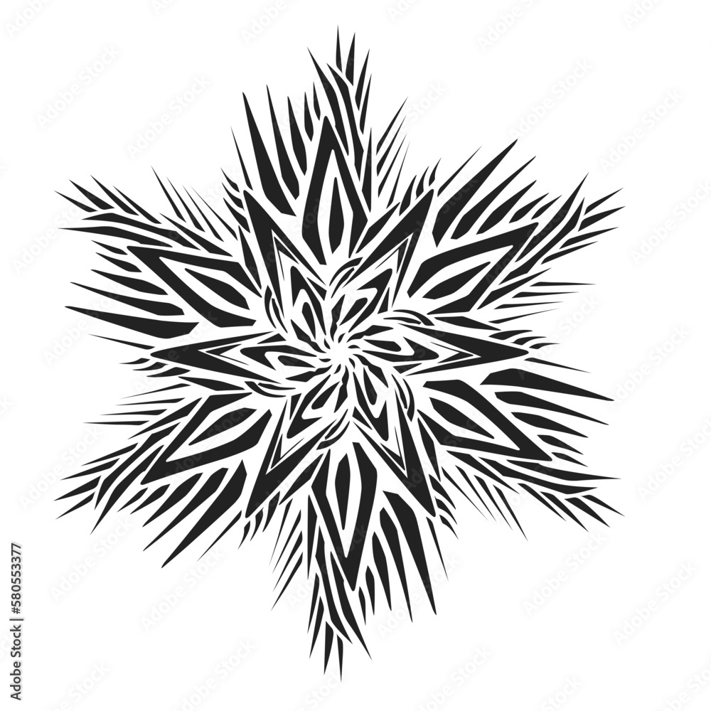 Illustration of a tribal tattoo with a aesthetic shape. Perfect for stickers, clothes stickers, hats, shoes, posters, banners, book covers, icons Illustration of a tribal tattoo with a aesthetic shape. Perfect for stickers, clothes stickers, hats, shoes, posters, banners, book covers, icons