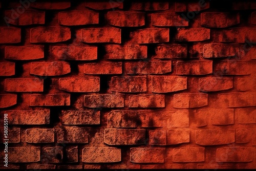 textured background in Fire Brick color, AI generated