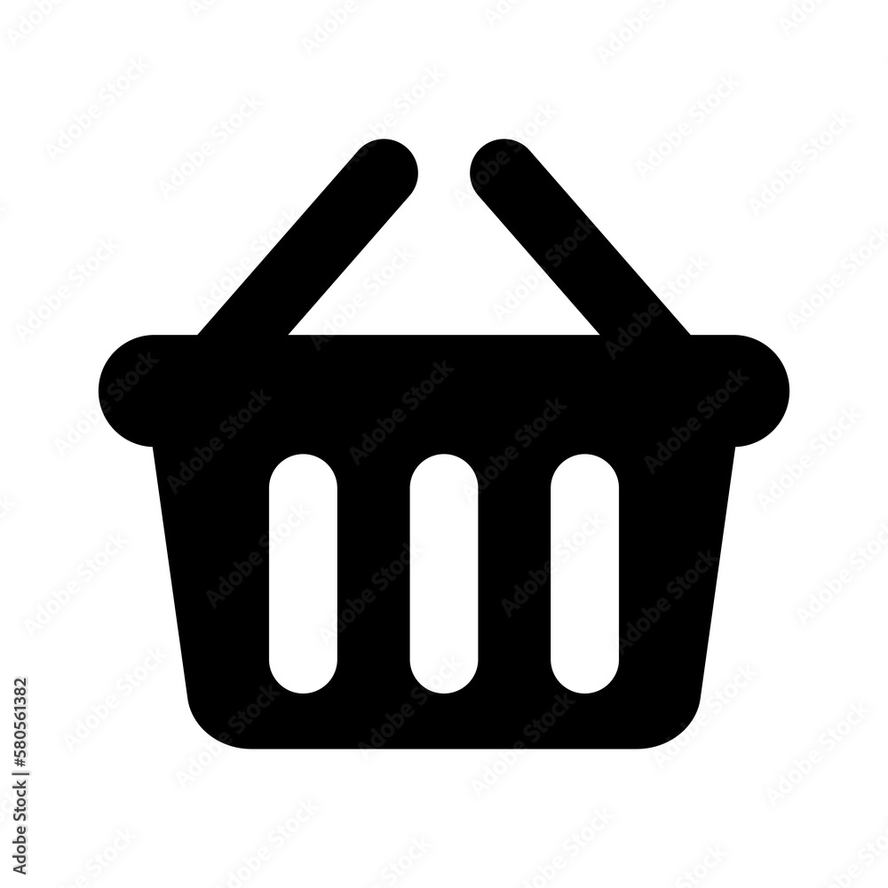 Shopping basket icon - vector illustration. Shop cart, bag, online purchase, retail vector illustration design on white background. Shopping basket icon - vector illustration. Shop cart, bag, online purchase, retail vector illustration design on white background.