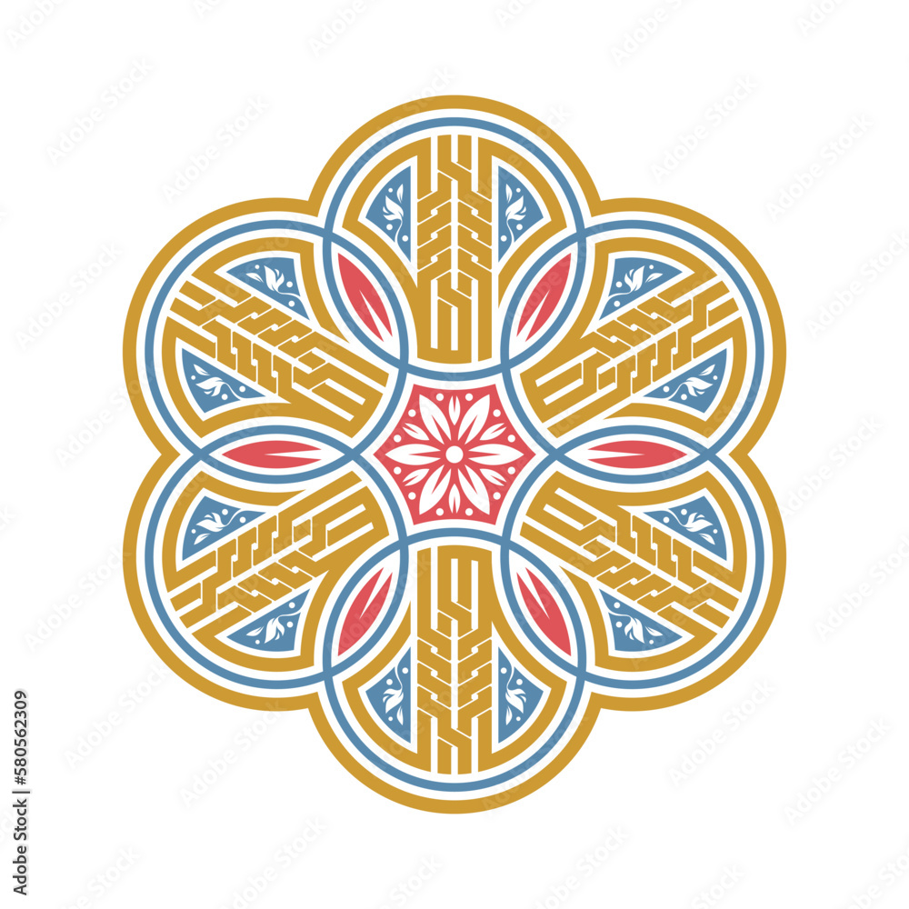 Arabic calligraphy of the name of Allah (God) Arabic calligraphy of the name of Allah (God)