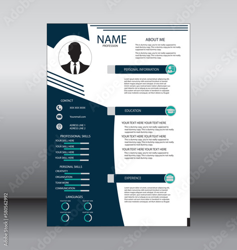 cv template design