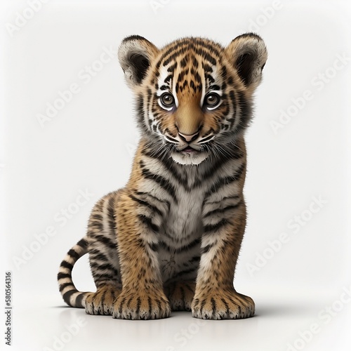 Baby tiger photo