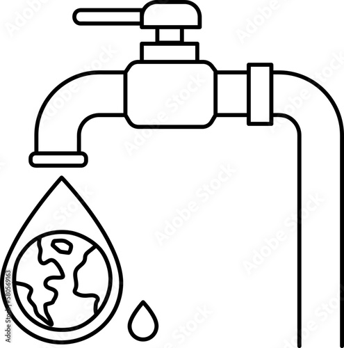 Save water icon
