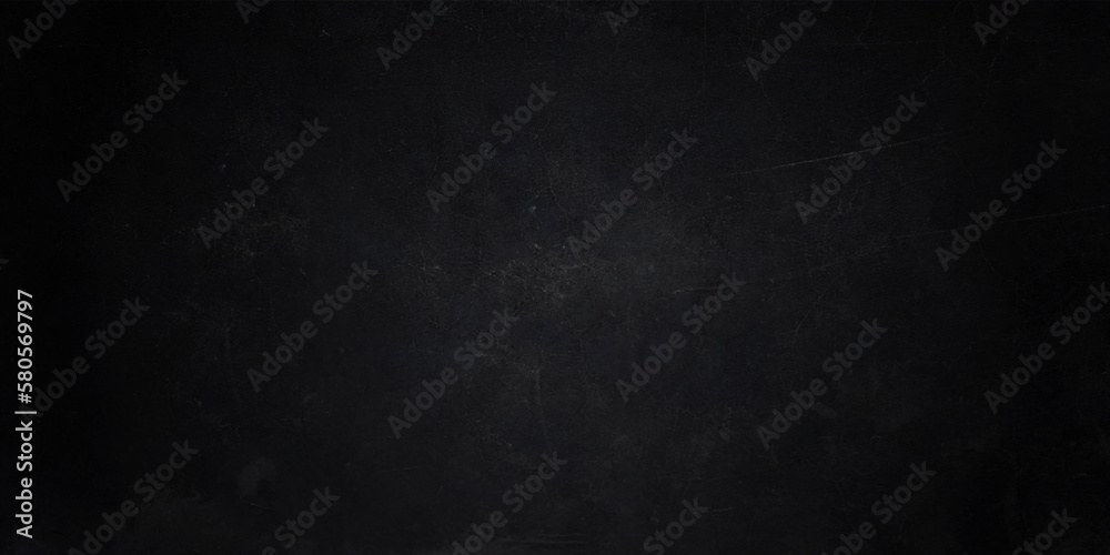 Fototapeta premium Grunge black background or texture with space, Distress texture, Grunge dirty or aging background. Close-up of black textured background. Vector design