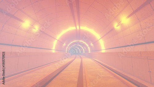 Fototapeta Naklejka Na Ścianę i Meble -  tunnel of light