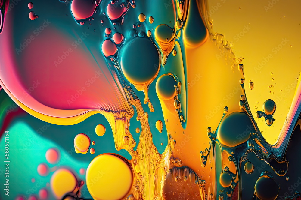 oil color background, abstract