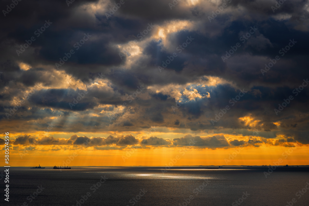 Cloudscape Over The Baltic Sea