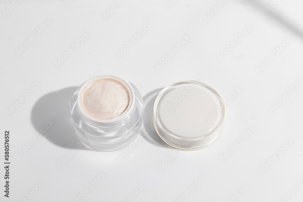 makeup cosmetic medical skin care, a mockup for cream lotion bottle product, packaging on white background makeup cosmetic medical skin care, a mockup for cream lotion bottle product, packaging on white background