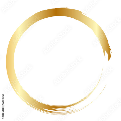 Golden Circle, golden border, golden , wedding ornament, luxurious gold circle photo