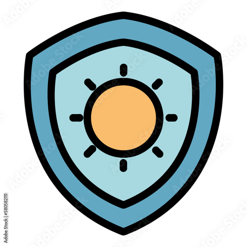 UV protection icon