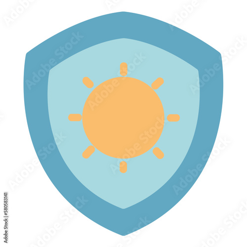 UV protection icon