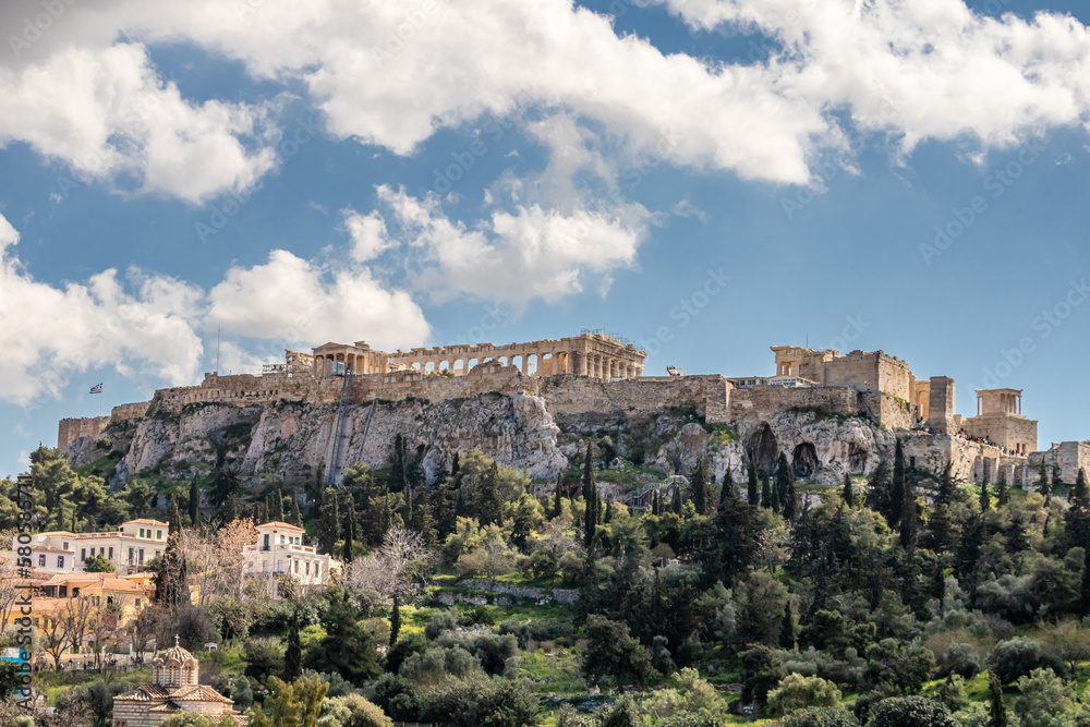 View of Acropolis, Athens, Greece