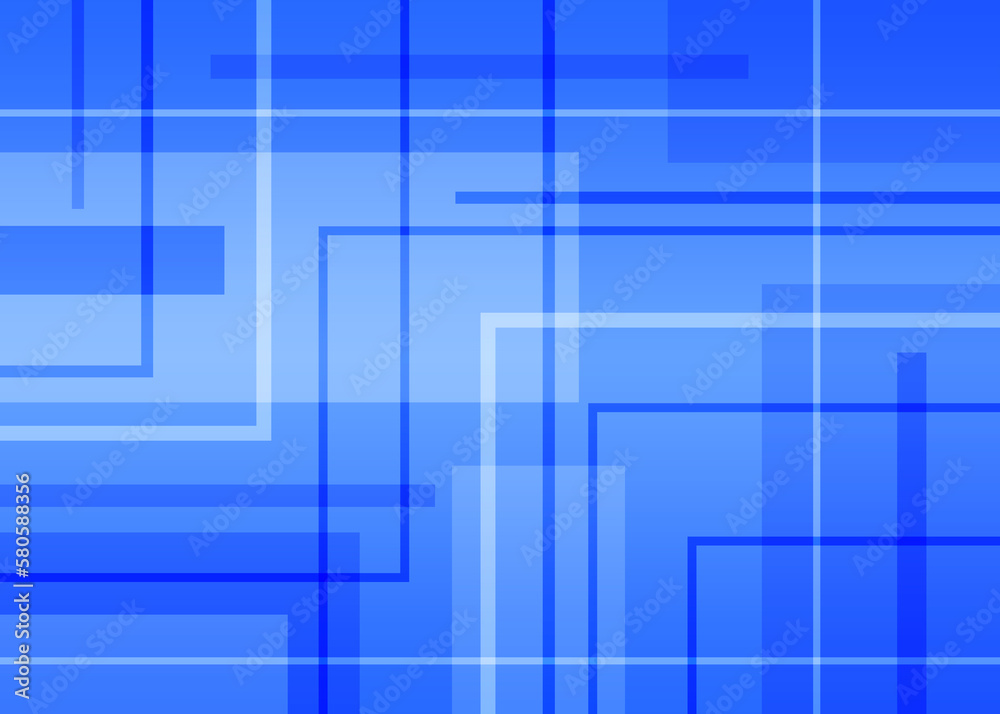 Abstract blue geometrical background
