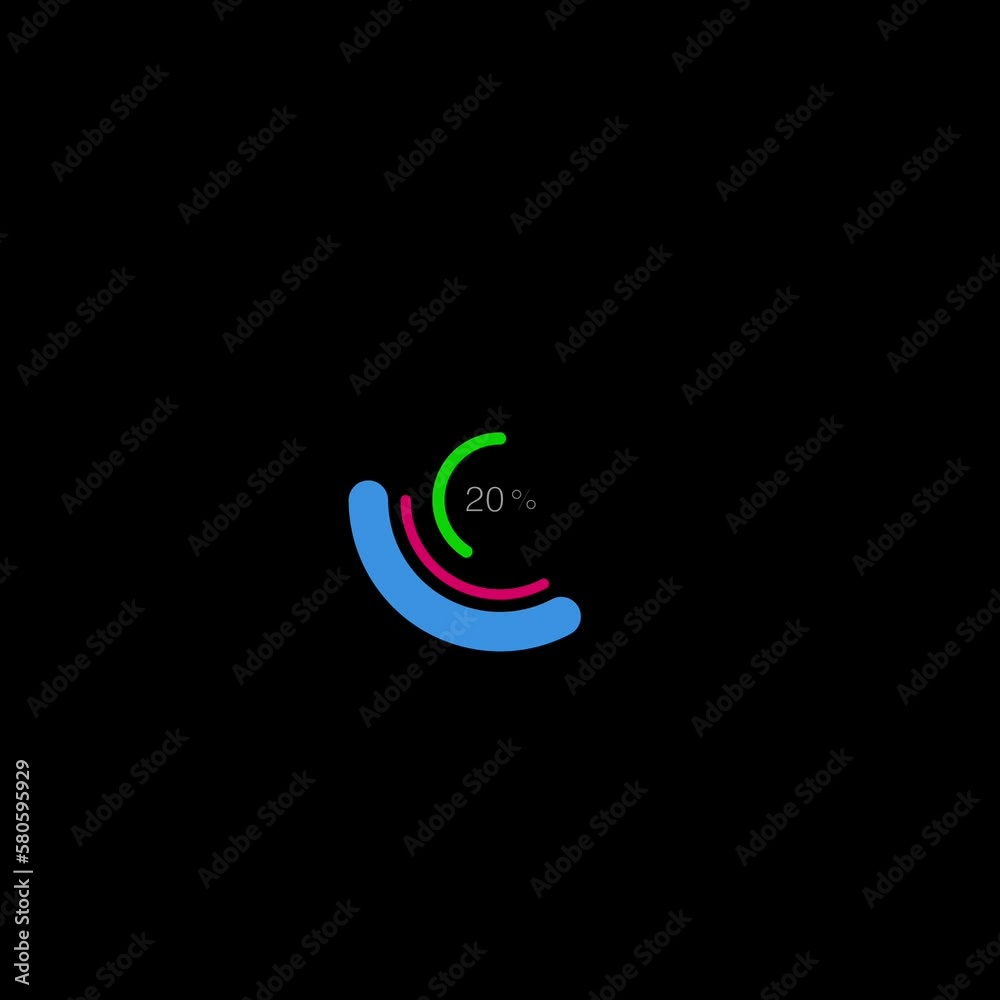 Loading circle animation Loading circle animation